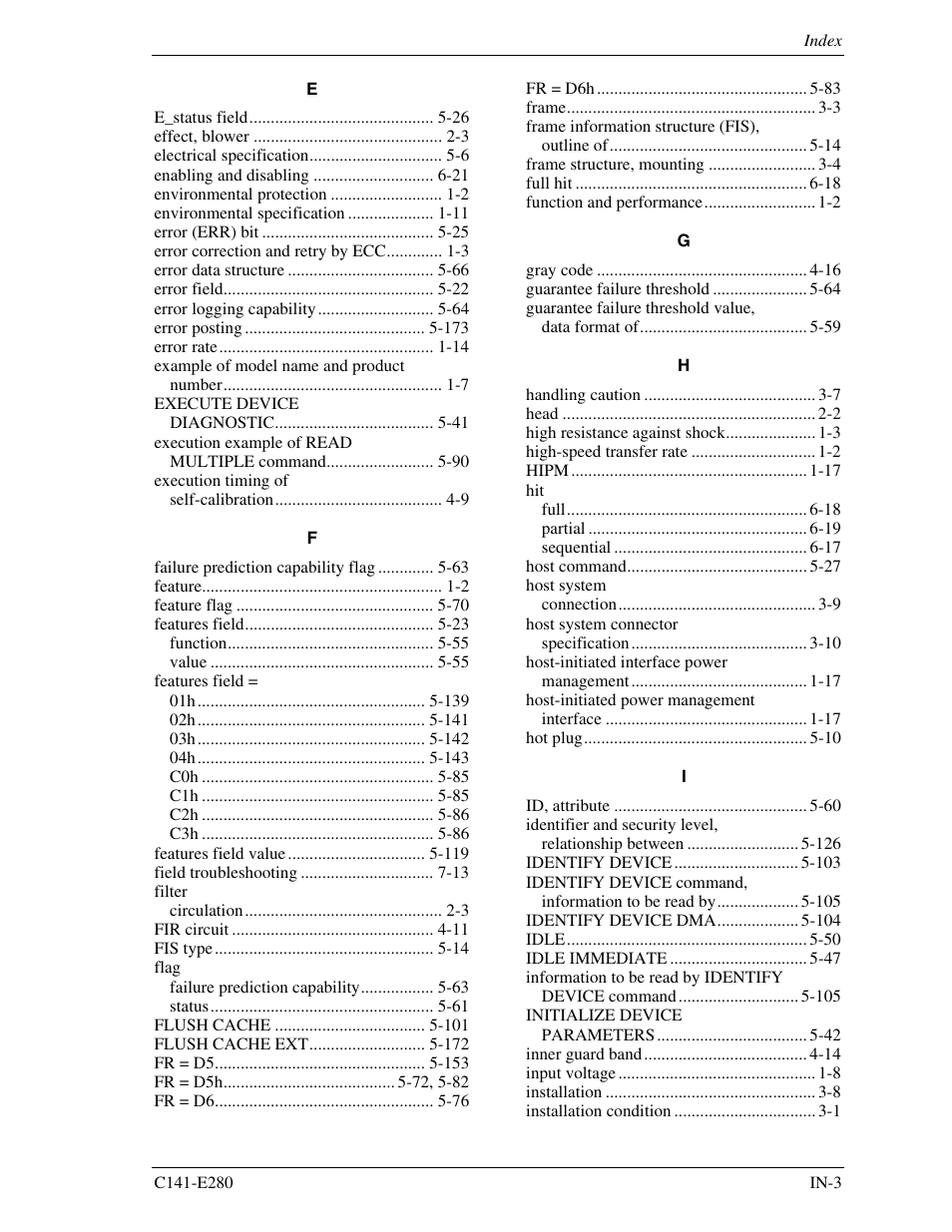 FUJITSU MHZ2250BJ User Manual | Page 309 / 320
