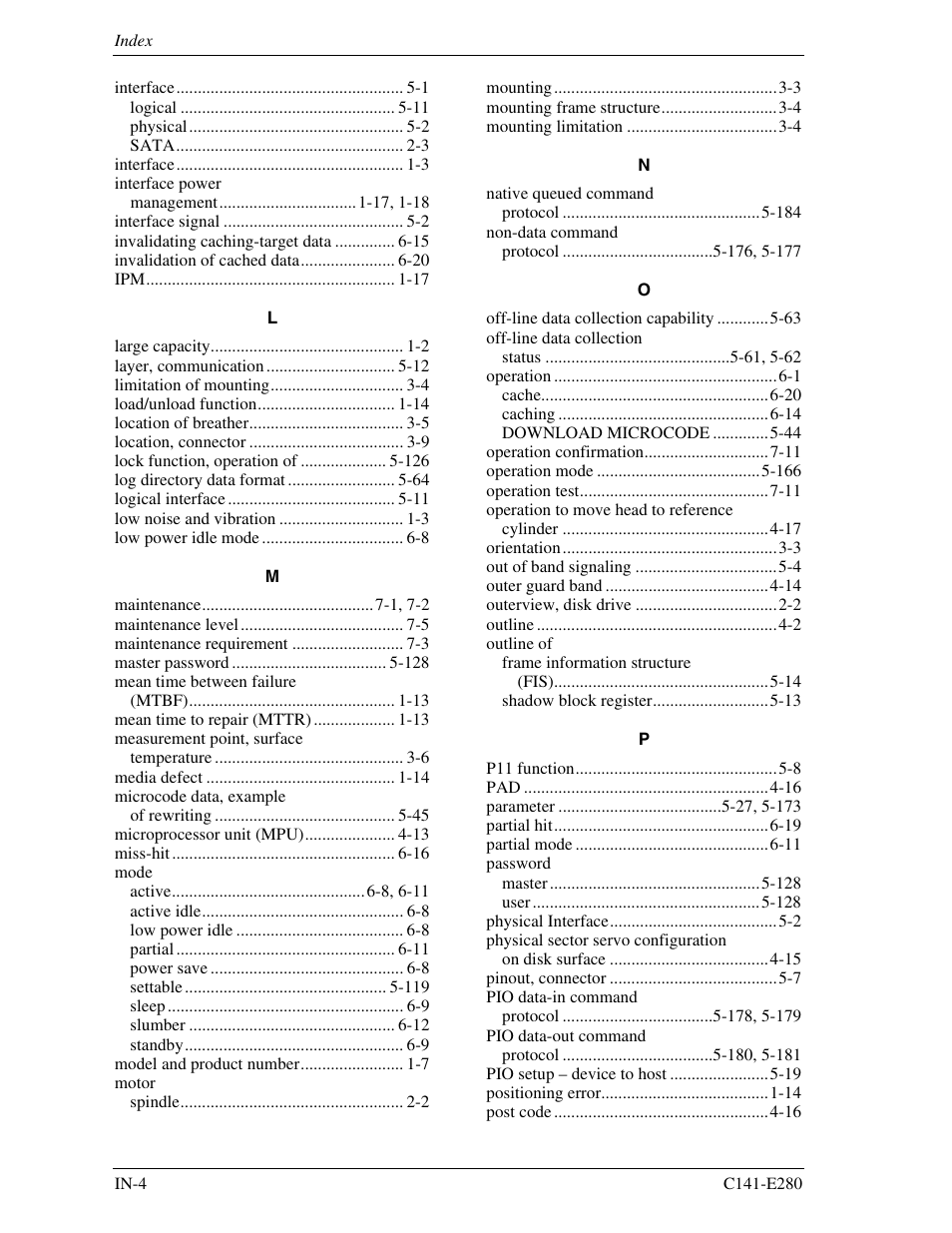 FUJITSU MHZ2250BJ User Manual | Page 310 / 320