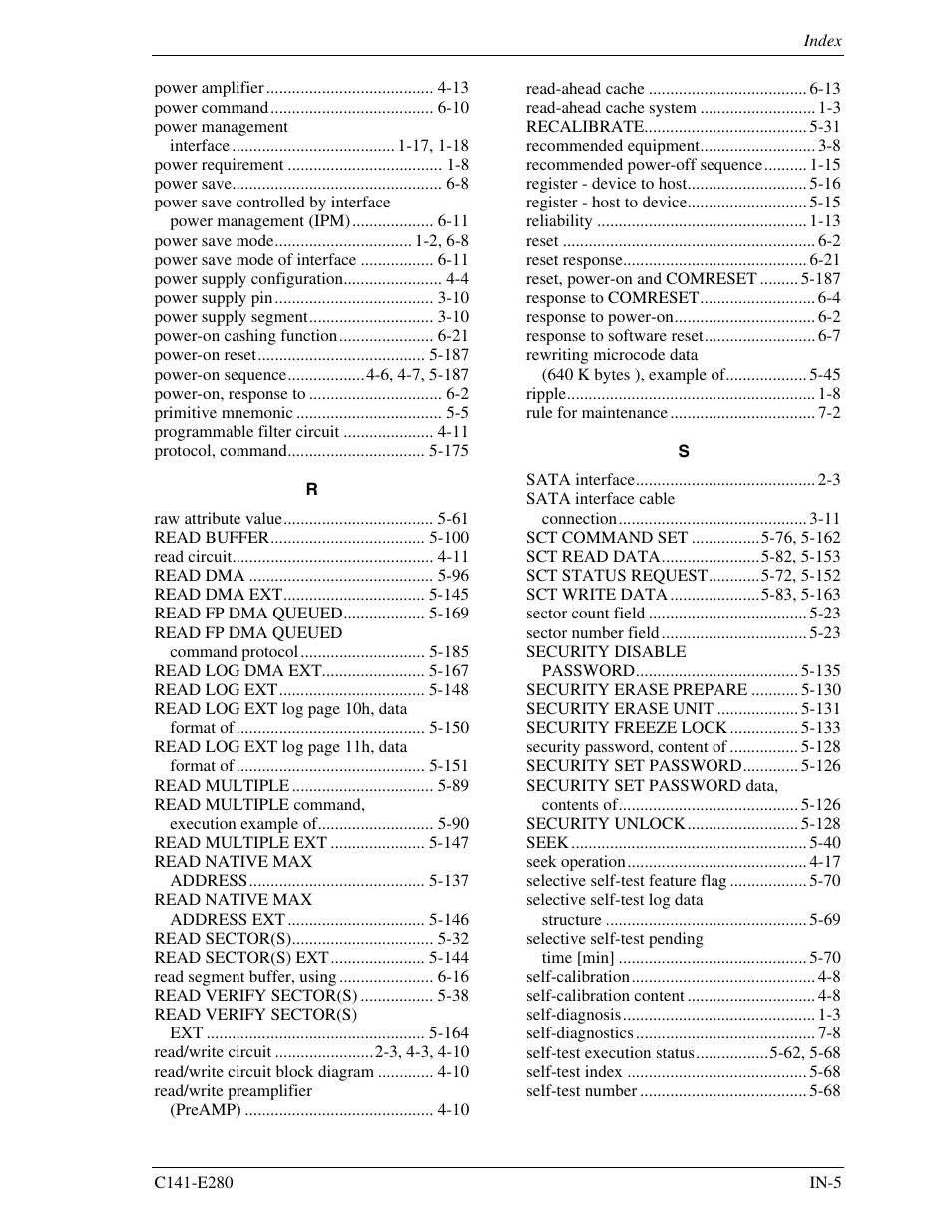 FUJITSU MHZ2250BJ User Manual | Page 311 / 320