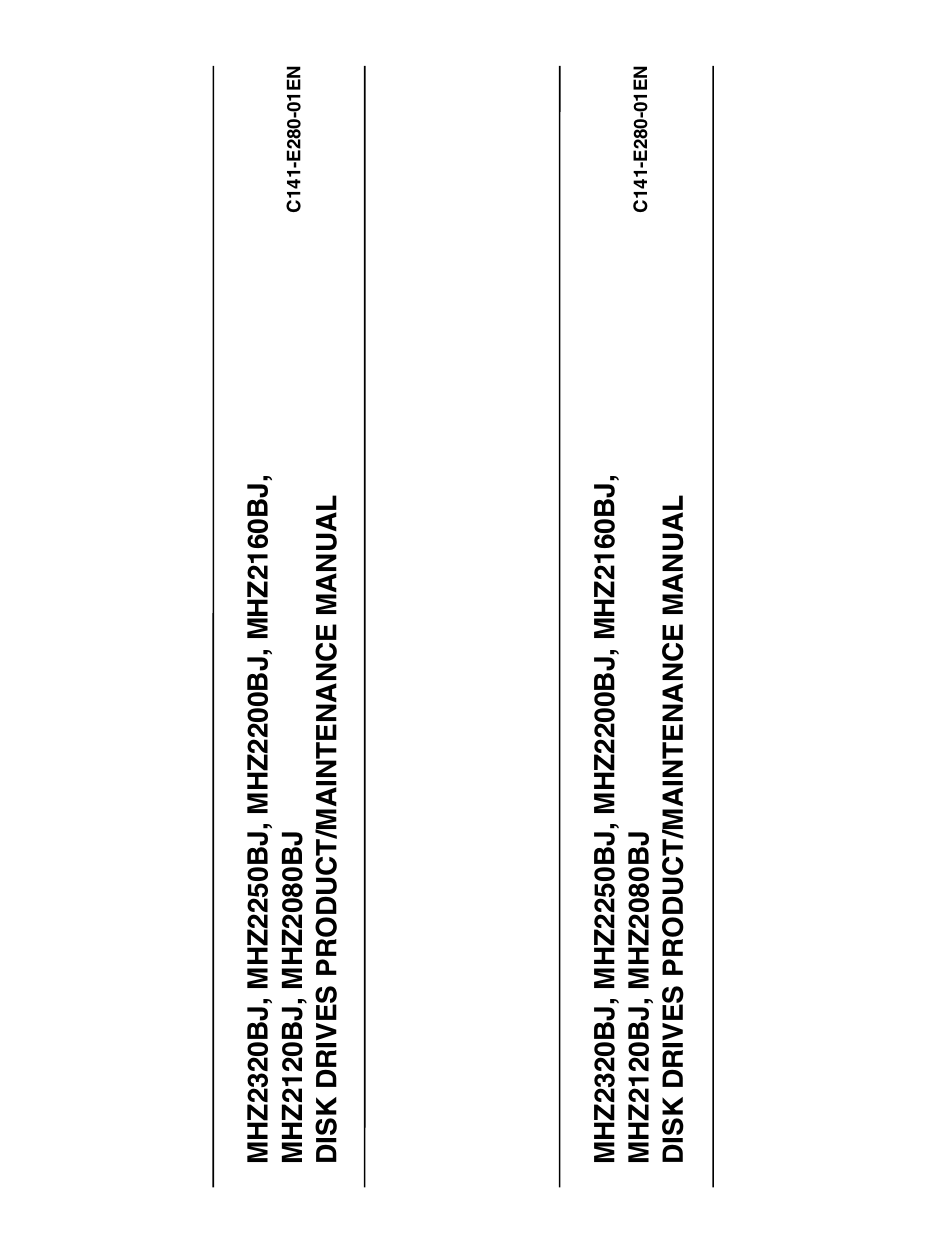 FUJITSU MHZ2250BJ User Manual | Page 317 / 320