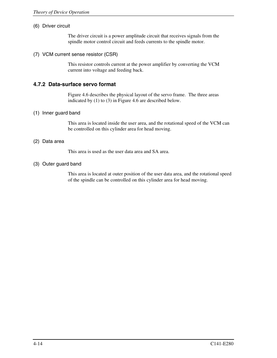 2 data-surface servo format | FUJITSU MHZ2250BJ User Manual | Page 70 / 320