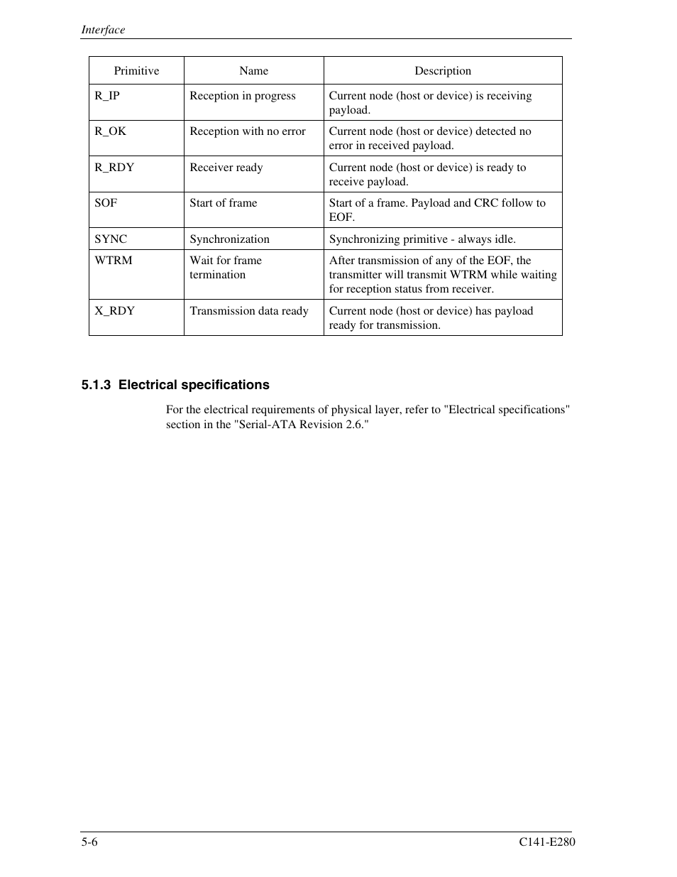 3 electrical specifications | FUJITSU MHZ2250BJ User Manual | Page 80 / 320