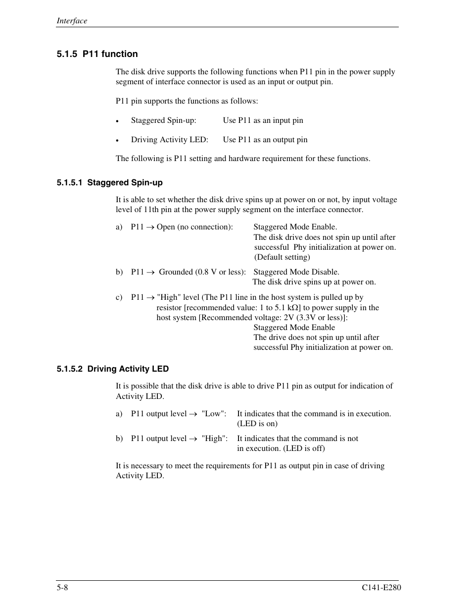 5 p11 function | FUJITSU MHZ2250BJ User Manual | Page 82 / 320
