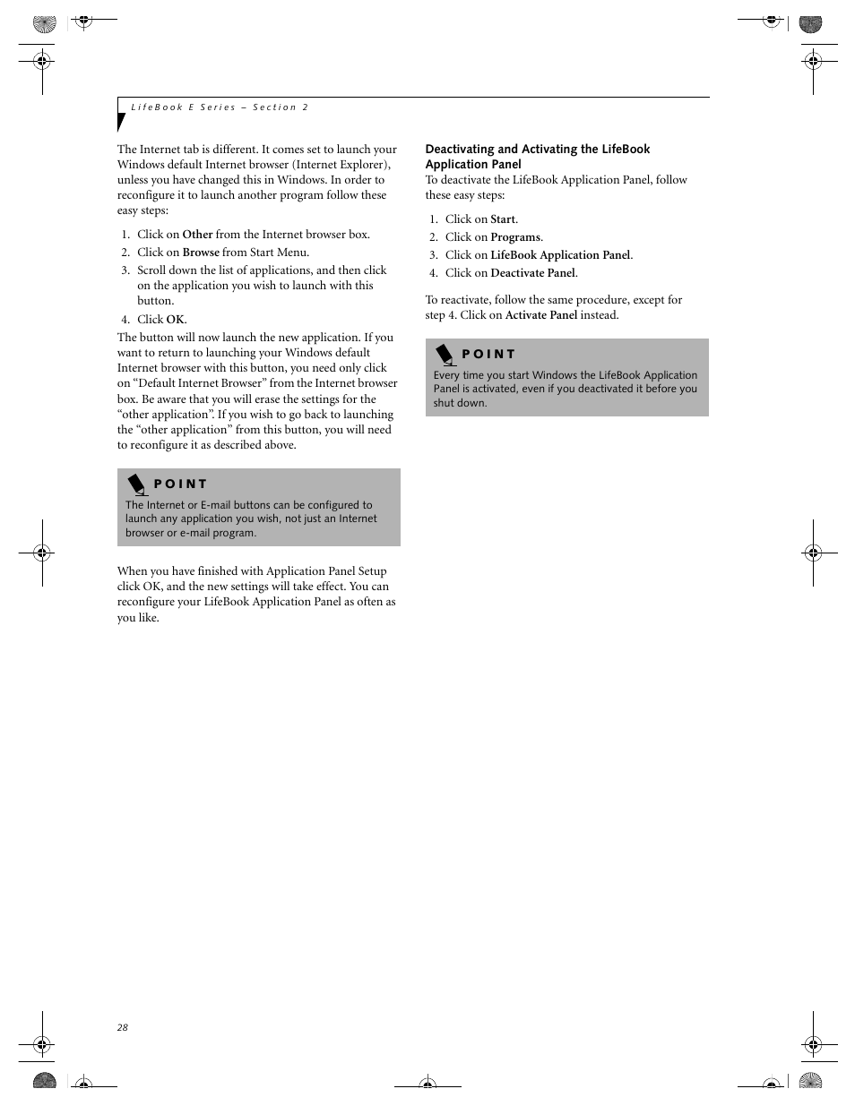 FUJITSU E-6664 User Manual | Page 36 / 104