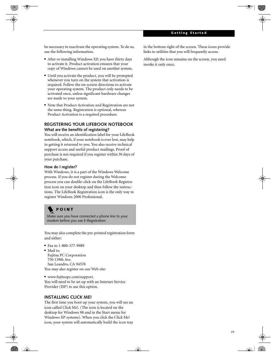 FUJITSU E-6664 User Manual | Page 43 / 104