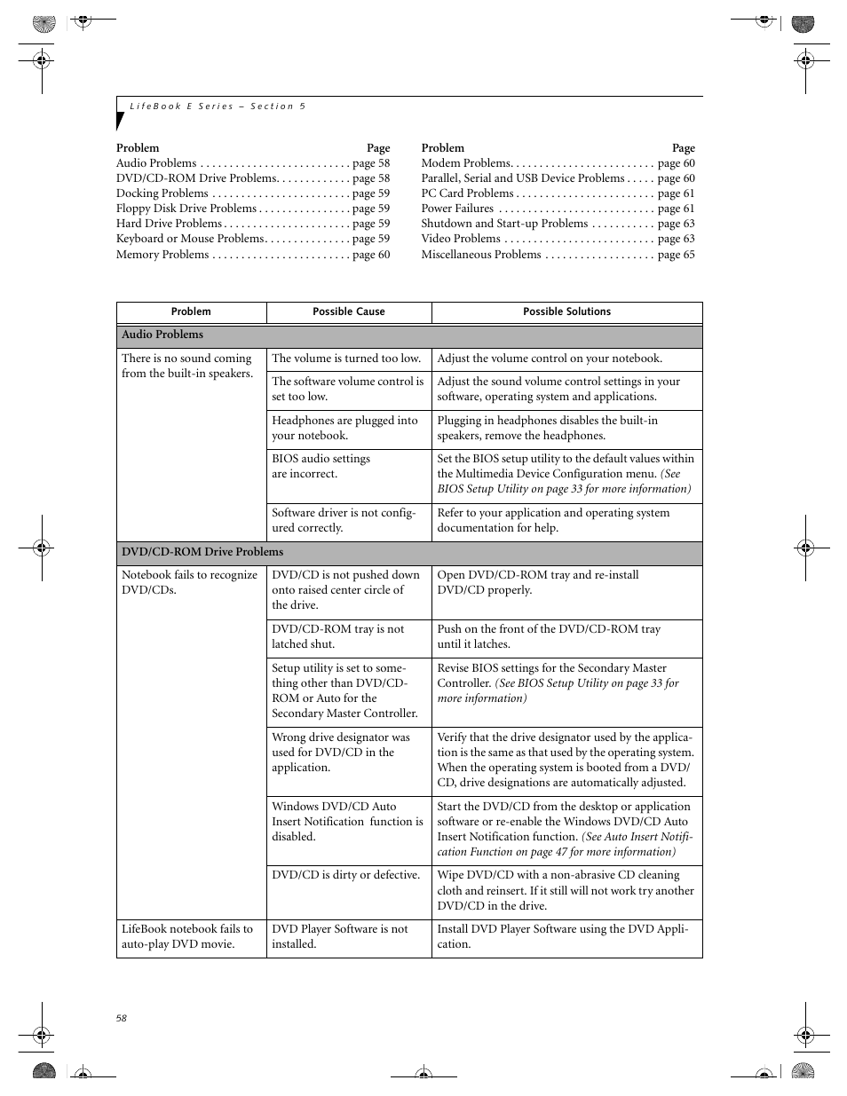 FUJITSU E-6664 User Manual | Page 66 / 104