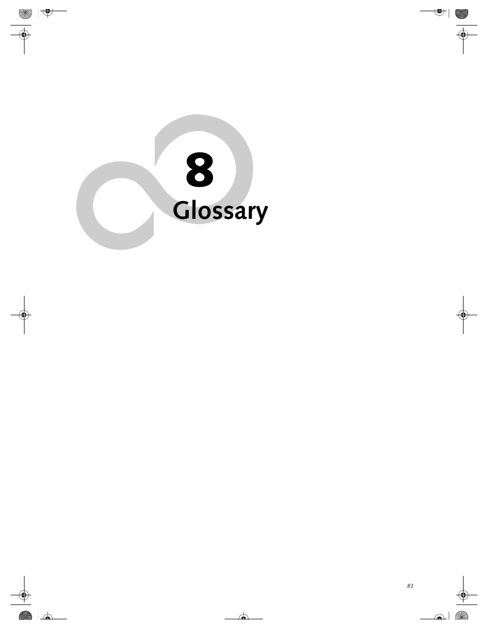 Glossary | FUJITSU E-6664 User Manual | Page 91 / 104