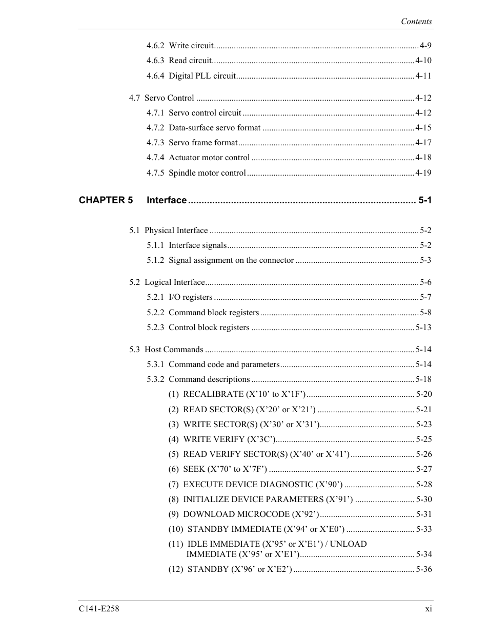 FUJITSU MHW2060AC User Manual | Page 15 / 278