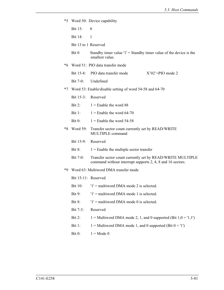 FUJITSU MHW2060AC User Manual | Page 157 / 278