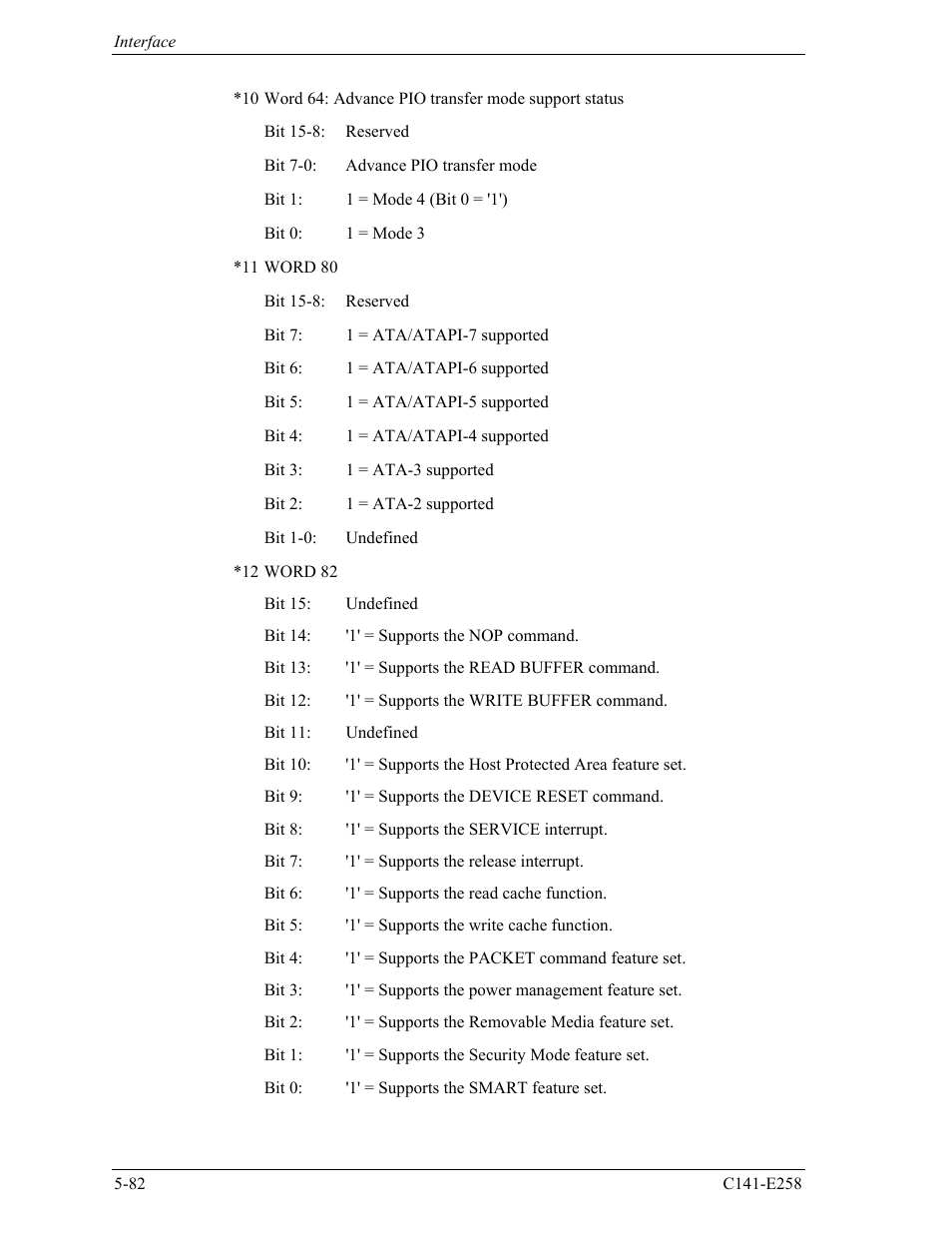FUJITSU MHW2060AC User Manual | Page 158 / 278