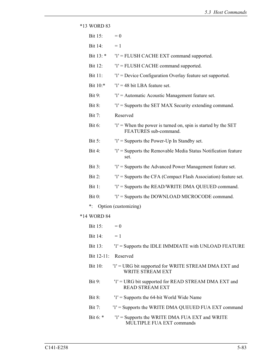 FUJITSU MHW2060AC User Manual | Page 159 / 278