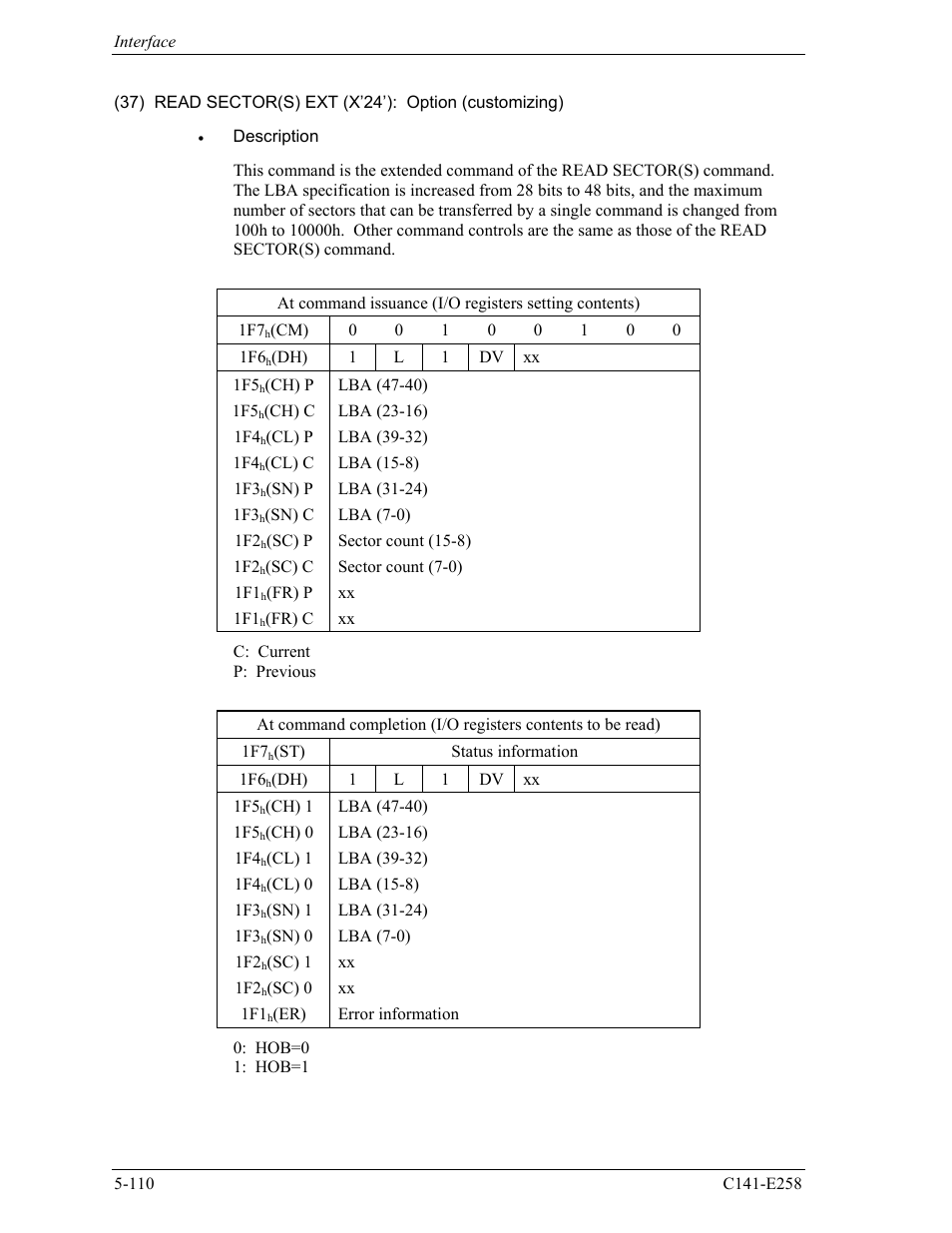 FUJITSU MHW2060AC User Manual | Page 186 / 278