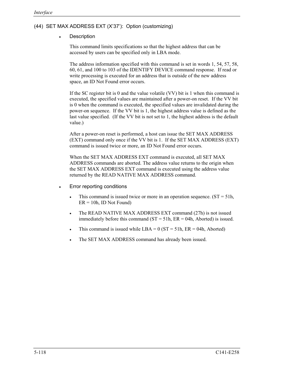 FUJITSU MHW2060AC User Manual | Page 194 / 278