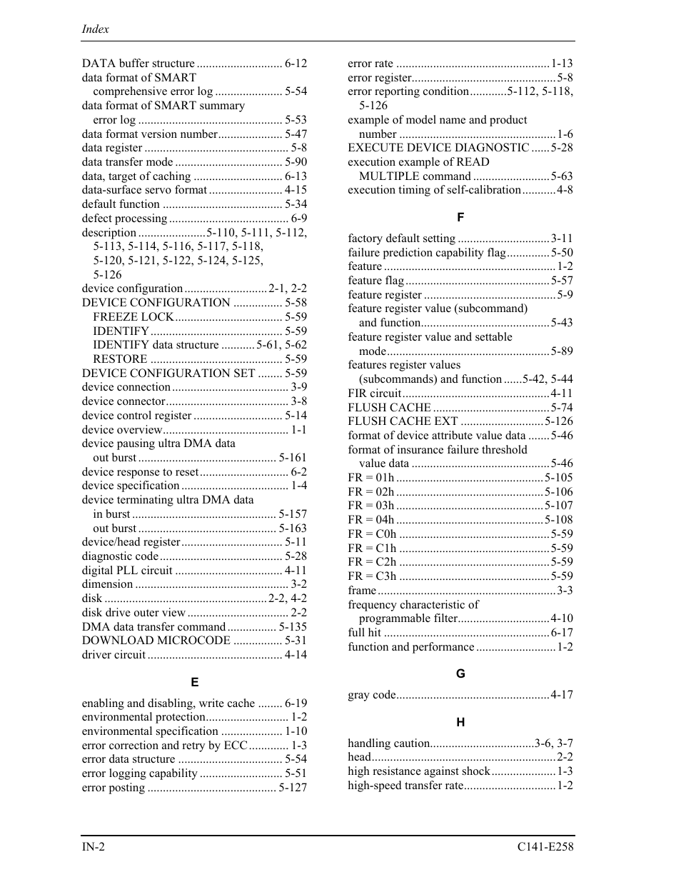 FUJITSU MHW2060AC User Manual | Page 268 / 278