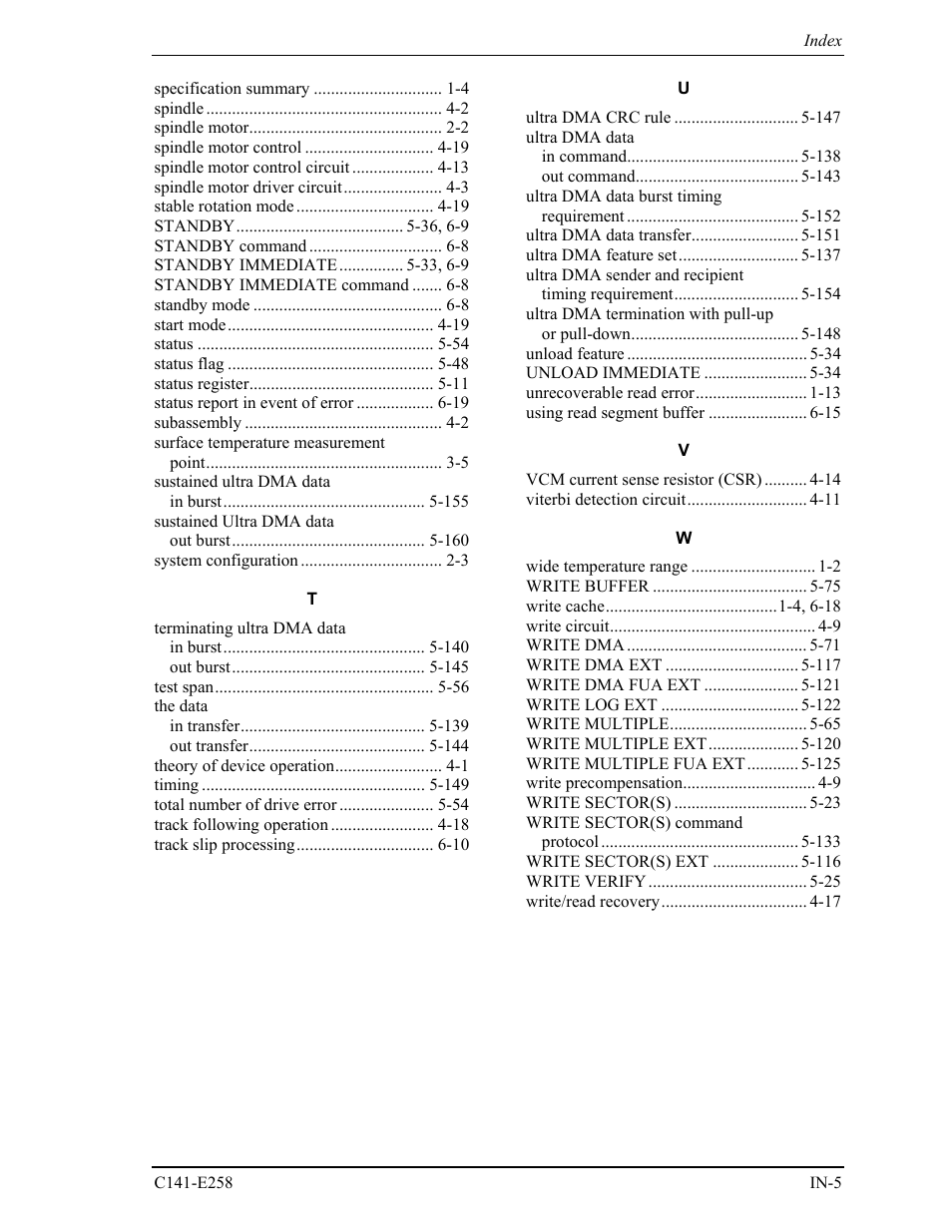 FUJITSU MHW2060AC User Manual | Page 271 / 278