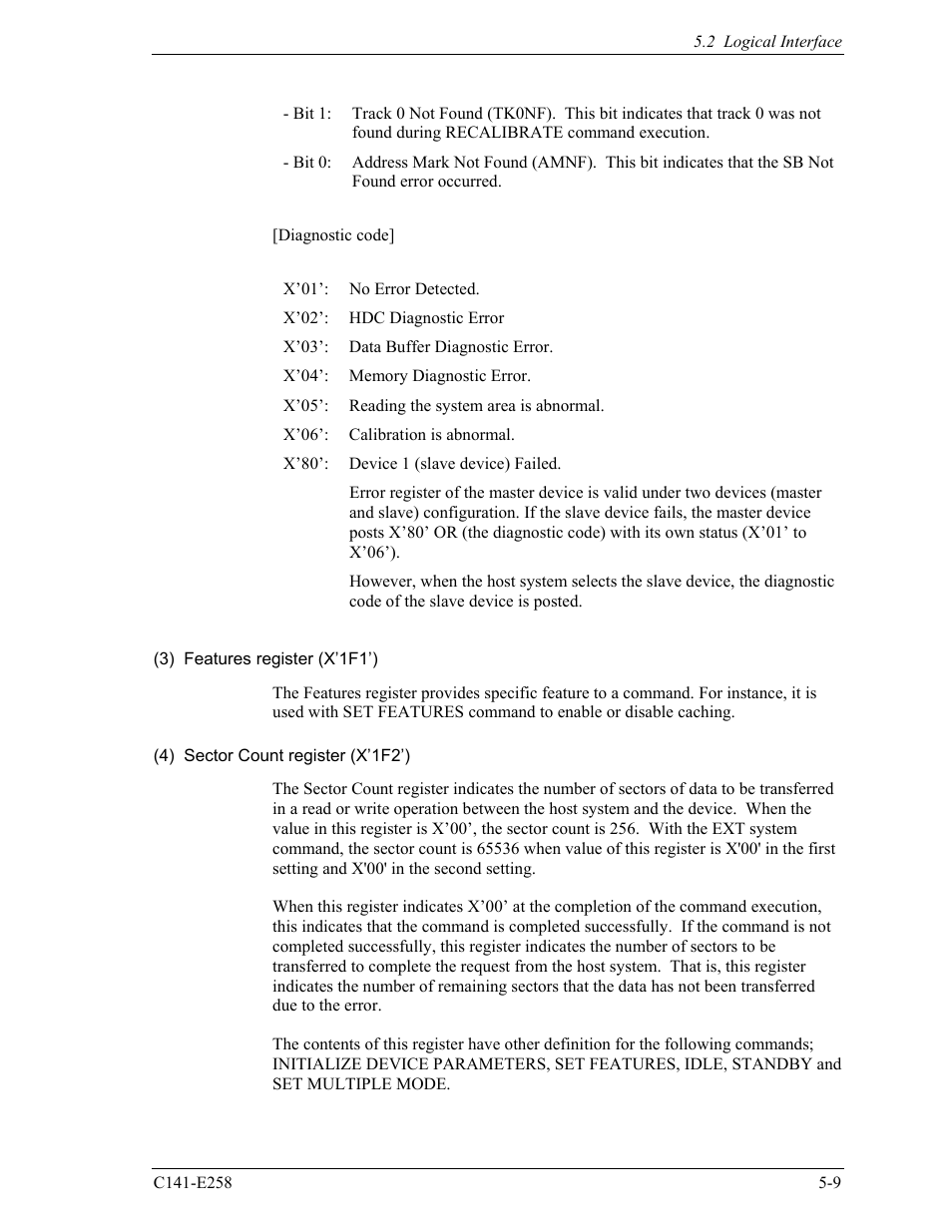FUJITSU MHW2060AC User Manual | Page 85 / 278