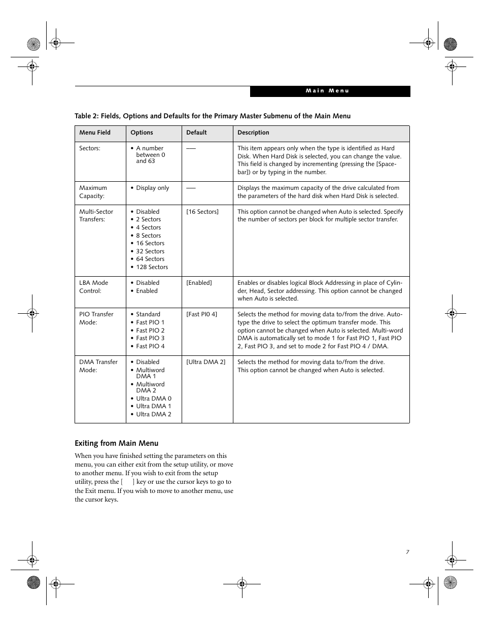 FUJITSU B2610 User Manual | Page 7 / 35