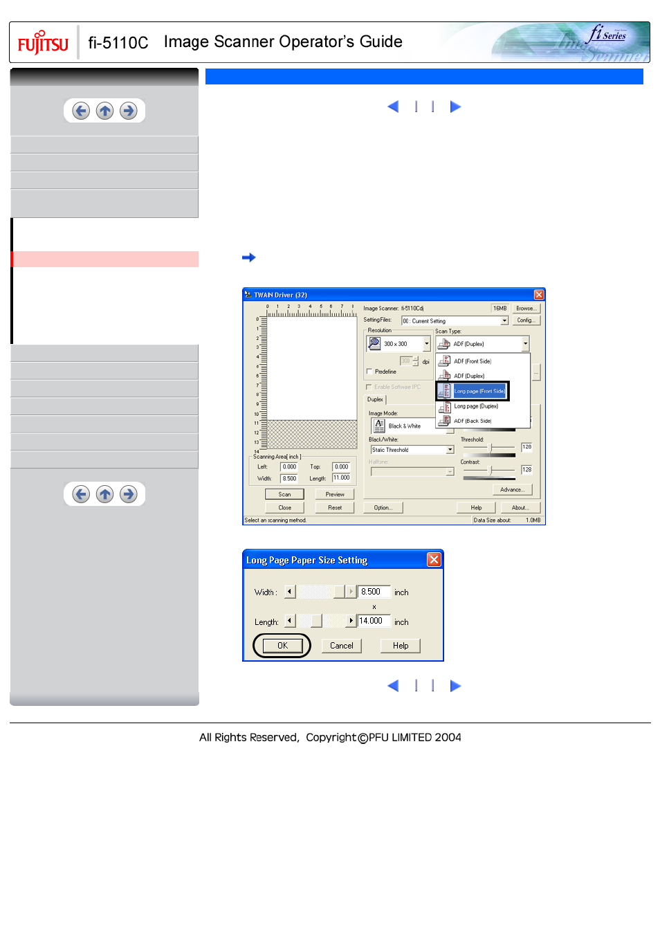 FUJITSU fi-5110C User Manual | Page 55 / 137