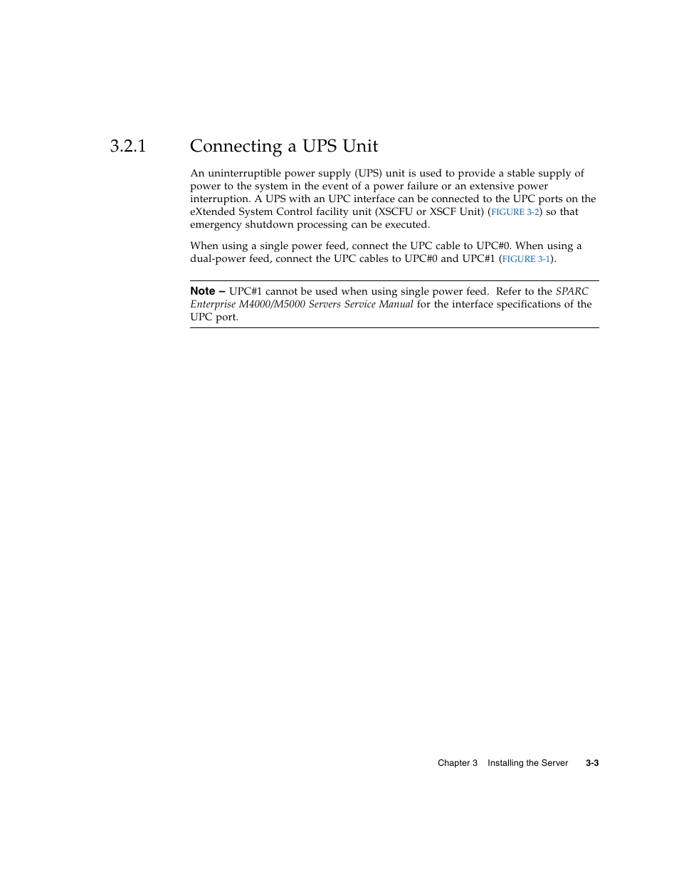 1 connecting a ups unit, Connecting a ups unit | FUJITSU SPARC M4000/M5000 User Manual | Page 27 / 76
