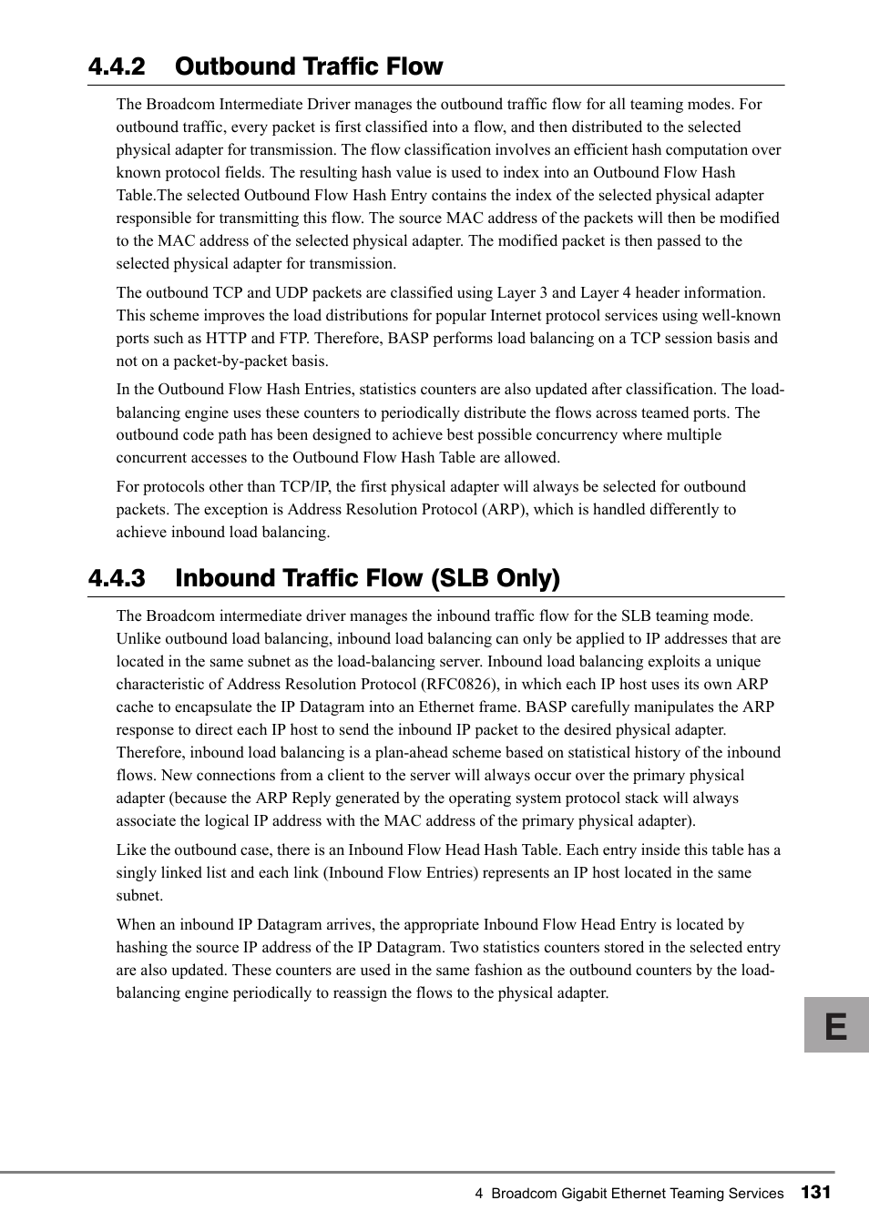 2 outbound traffic flow, 3 inbound traffic flow (slb only) | FUJITSU PG-FCS102 User Manual | Page 31 / 98