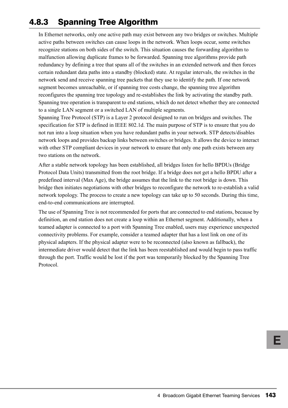 3 spanning tree algorithm | FUJITSU PG-FCS102 User Manual | Page 43 / 98