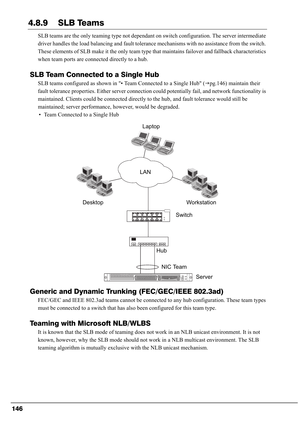 9 slb teams | FUJITSU PG-FCS102 User Manual | Page 46 / 98