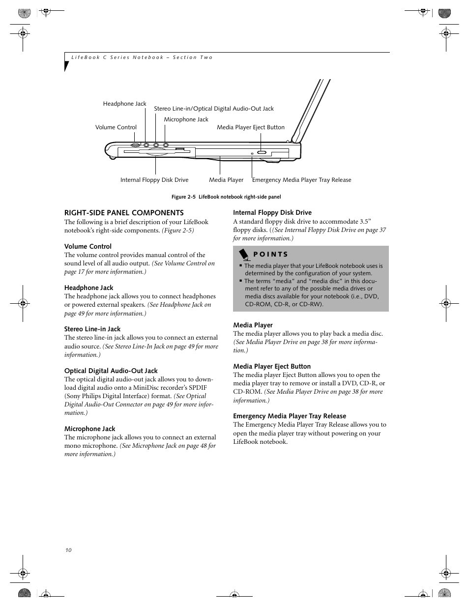 FUJITSU LIFEBOOK C2111 User Manual | Page 16 / 116