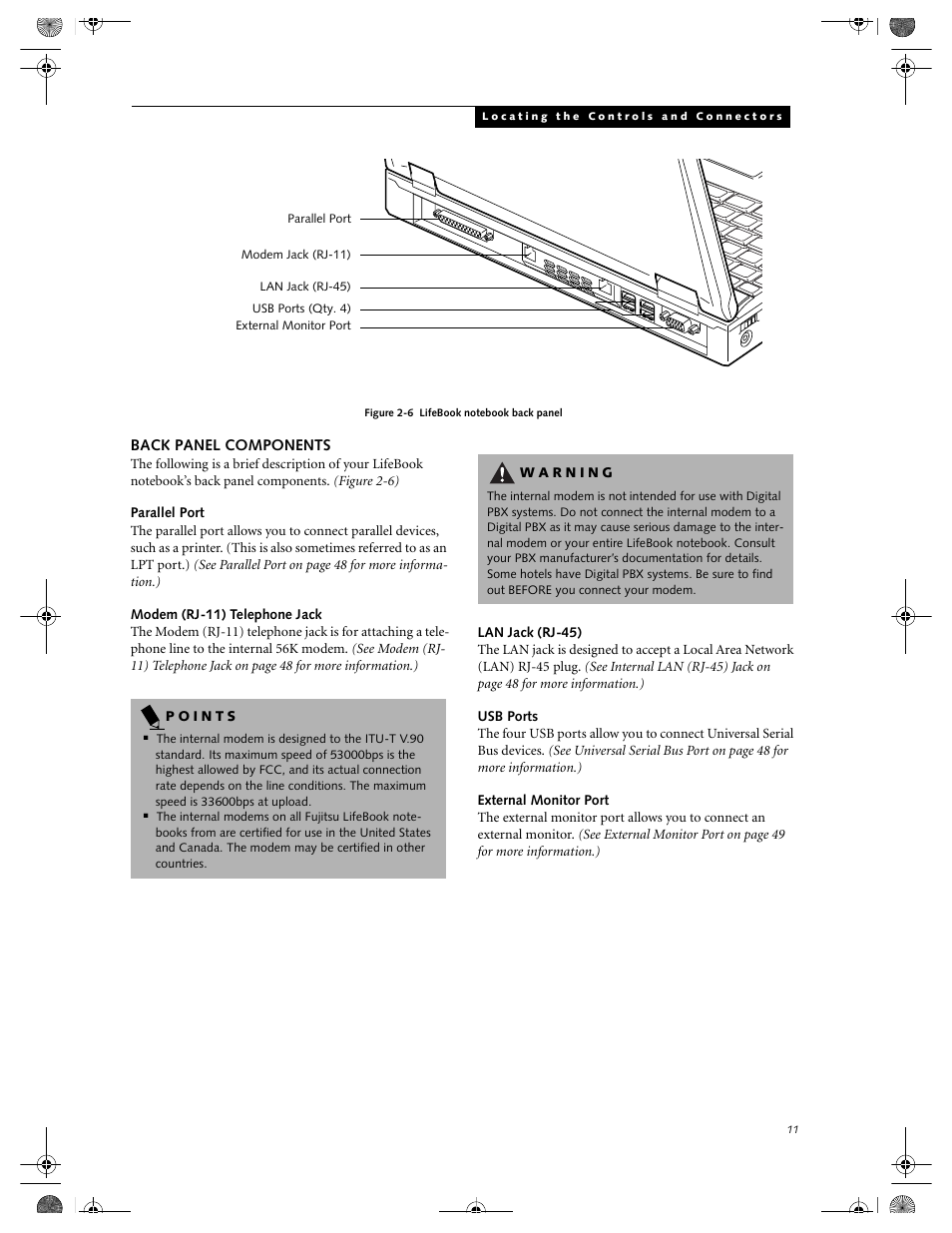 FUJITSU LIFEBOOK C2111 User Manual | Page 17 / 116