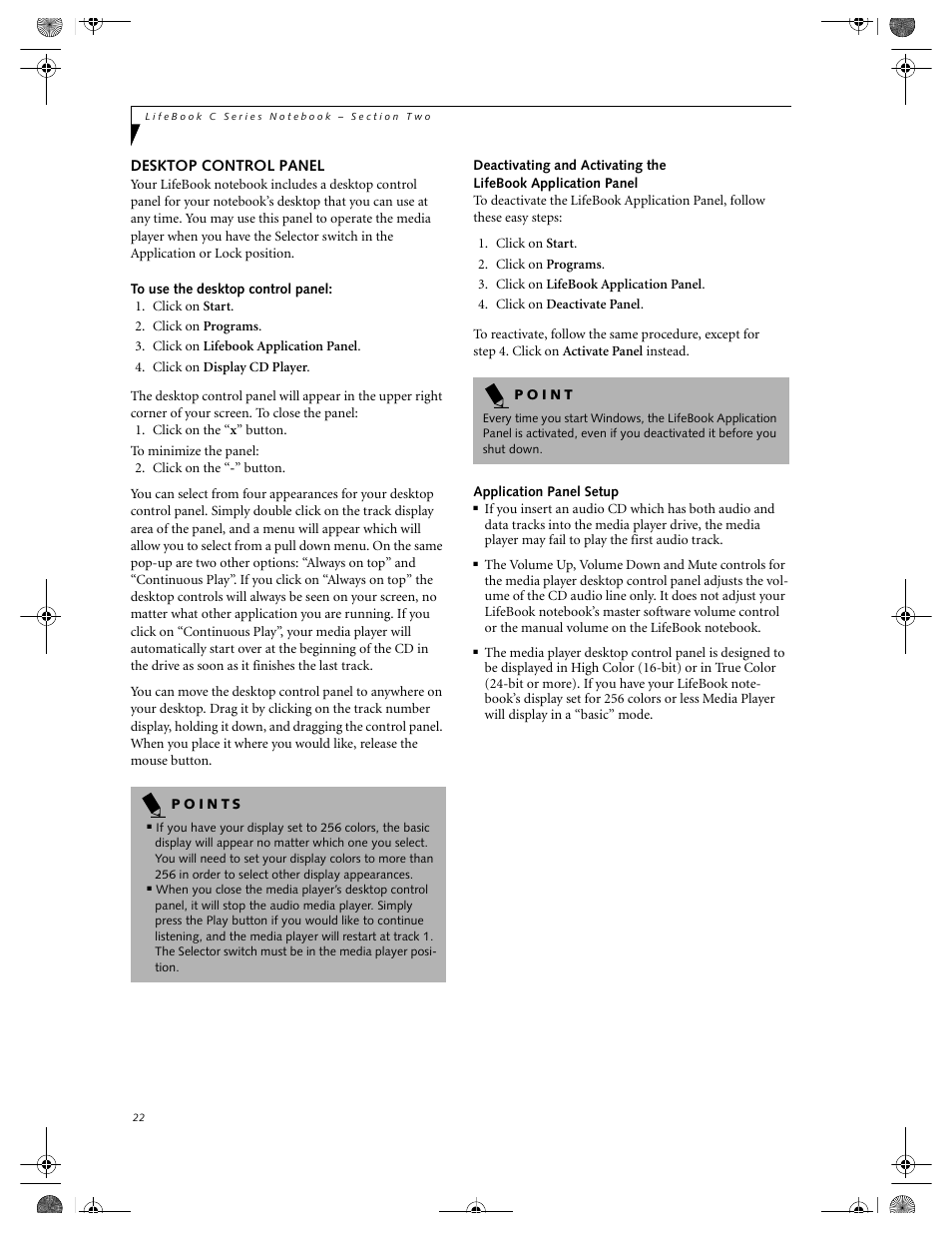FUJITSU LIFEBOOK C2111 User Manual | Page 28 / 116