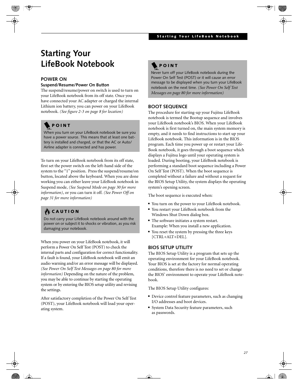 FUJITSU LIFEBOOK C2111 User Manual | Page 33 / 116