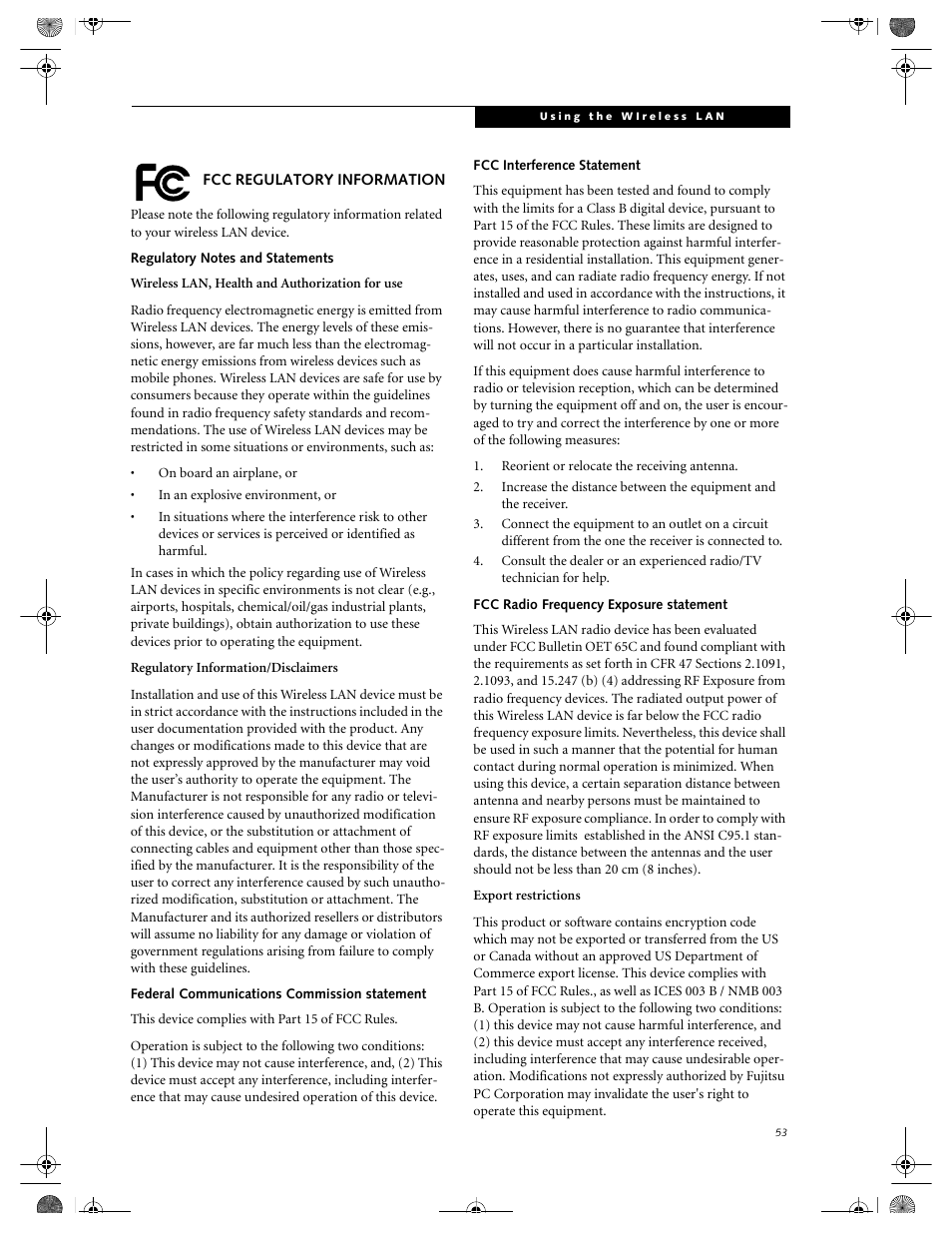 FUJITSU LIFEBOOK C2111 User Manual | Page 59 / 116
