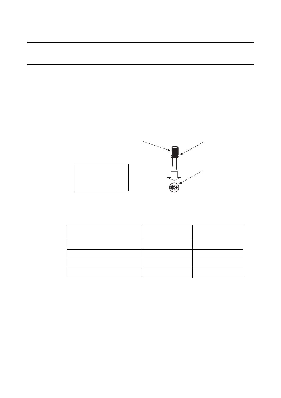 5 installing a bypass capacitor for dvcc, It is cautious of the polarity of a capacitor | FUJITSU MB2198-130 User Manual | Page 31 / 49