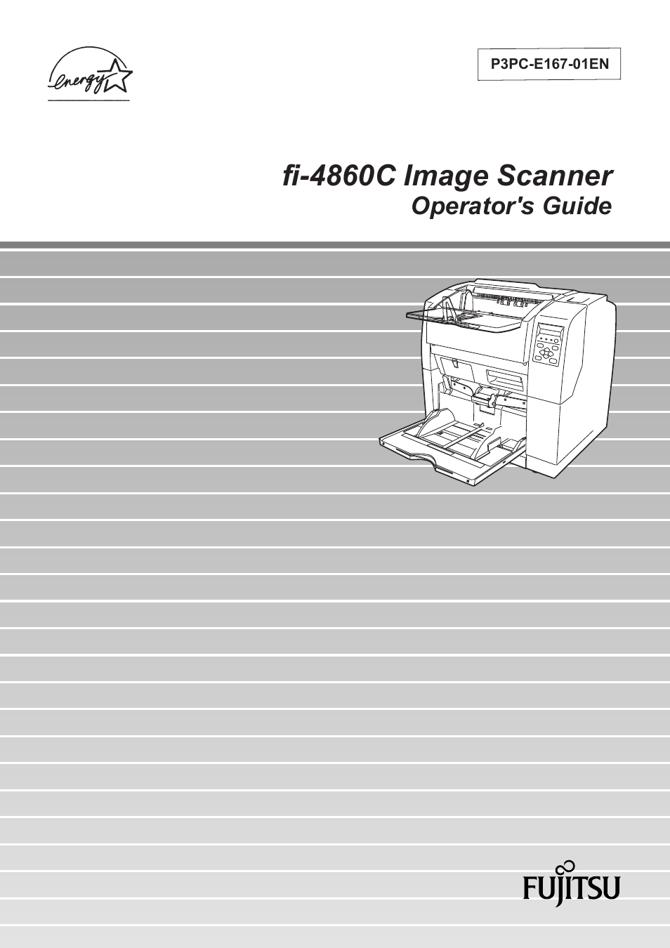 FUJITSU IMAGE SCANNER FI-486PRRE User Manual | 286 pages