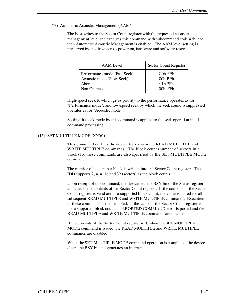 FUJITSU MHT2060AT User Manual | Page 121 / 256