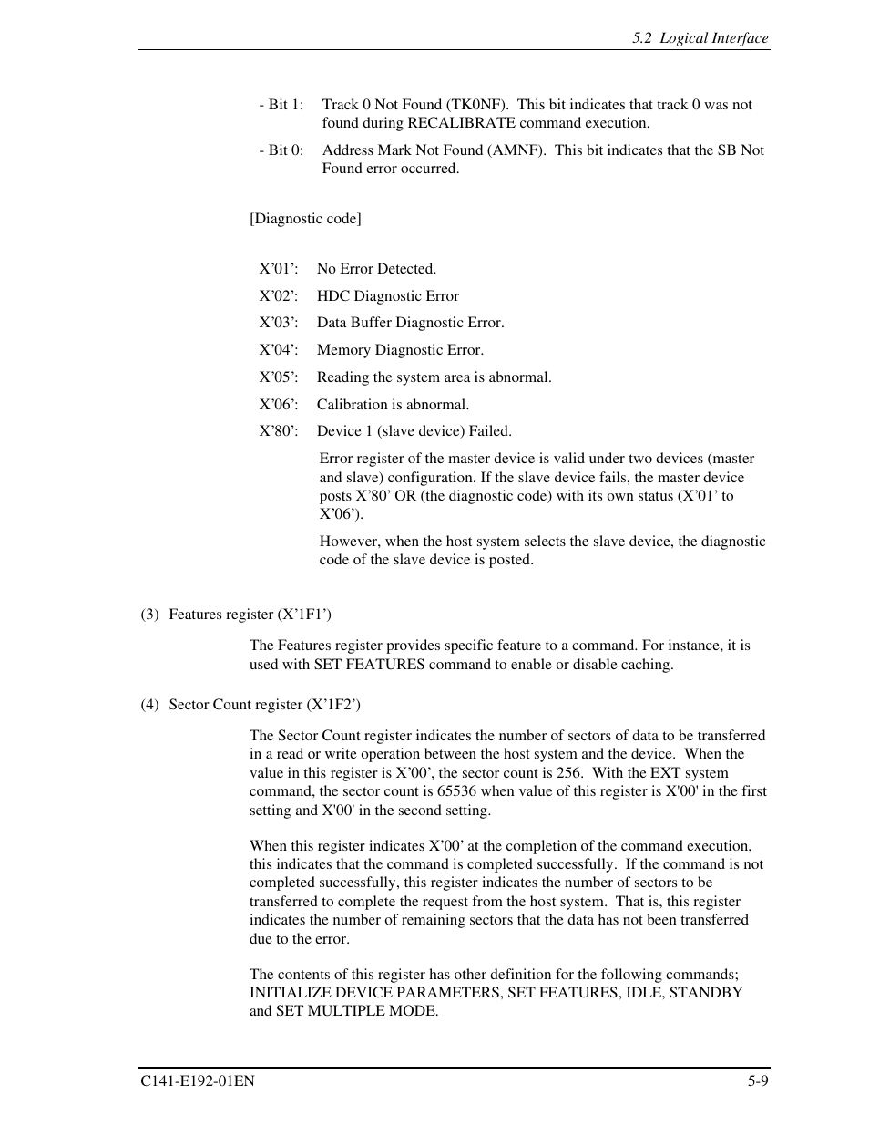 FUJITSU MHT2060AT User Manual | Page 83 / 256