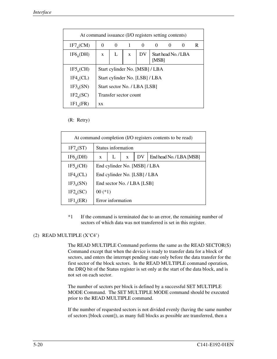 FUJITSU MHT2060AT User Manual | Page 94 / 256