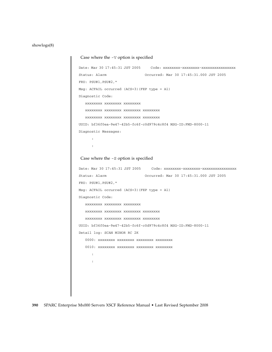 FUJITSU M8000 User Manual | Page 412 / 518