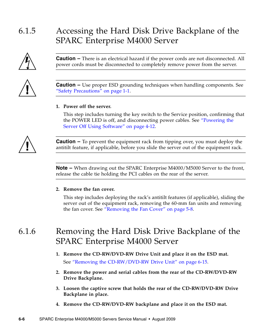 FUJITSU SPARC ENTERPRISE M5000 User Manual | Page 112 / 308
