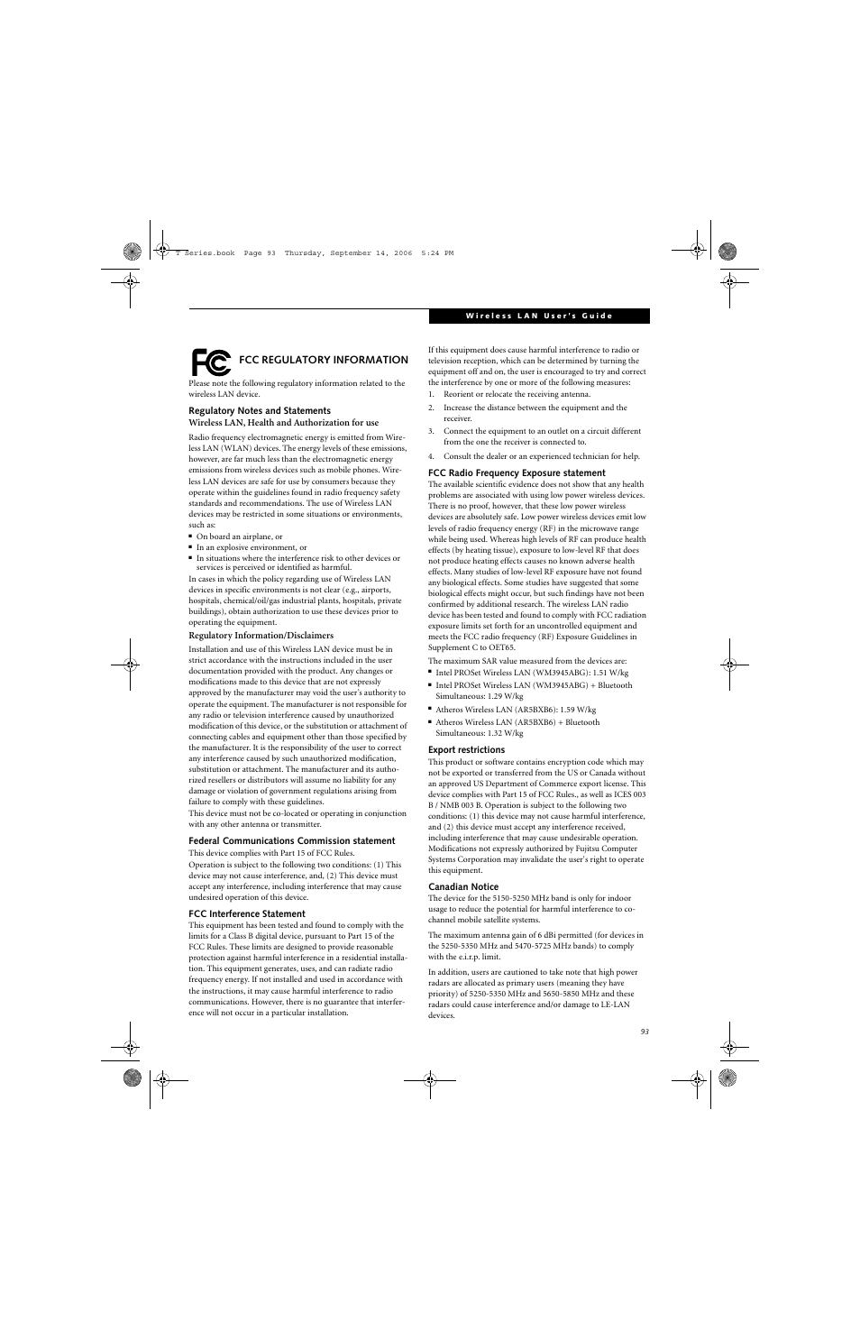 FUJITSU T4215 User Manual | Page 101 / 136