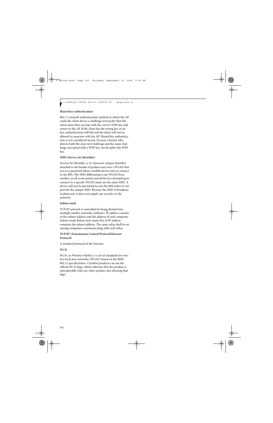 FUJITSU T4215 User Manual | Page 114 / 136