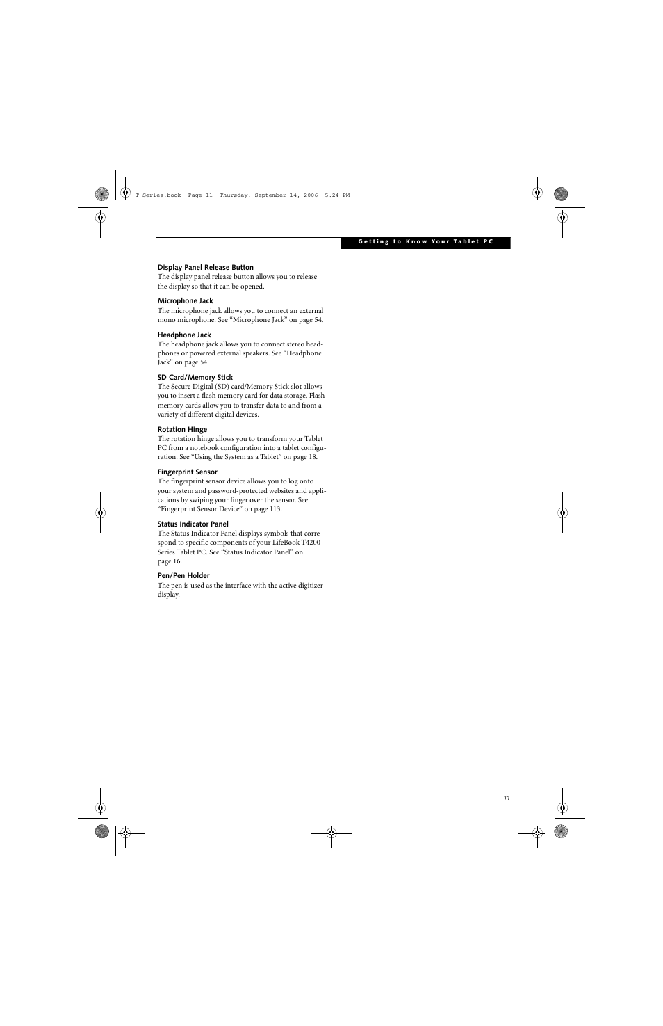 FUJITSU T4215 User Manual | Page 19 / 136