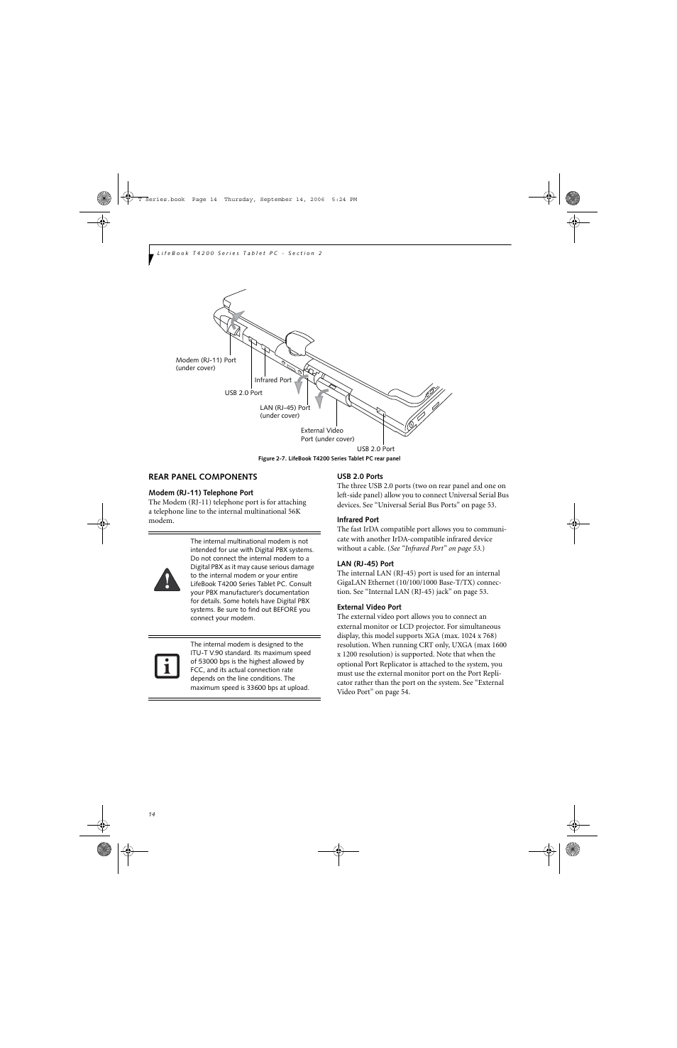 FUJITSU T4215 User Manual | Page 22 / 136