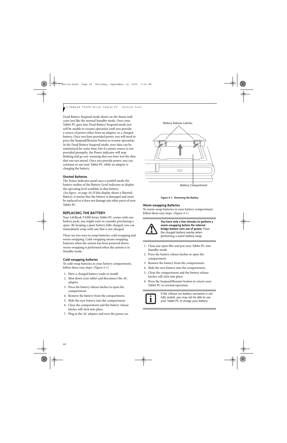 FUJITSU T4215 User Manual | Page 52 / 136