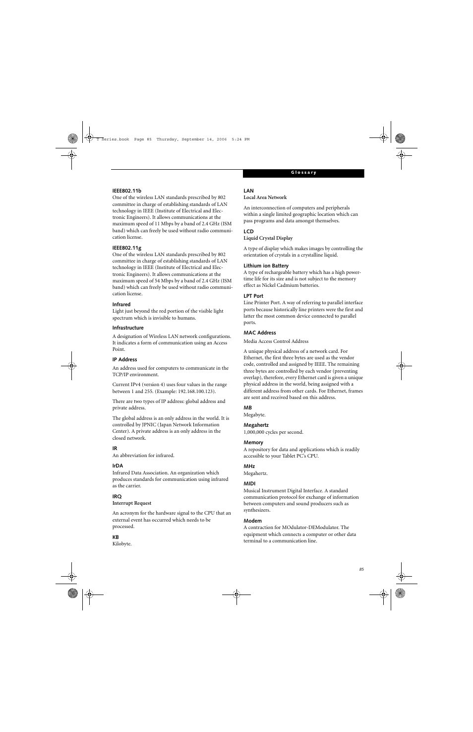 FUJITSU T4215 User Manual | Page 93 / 136