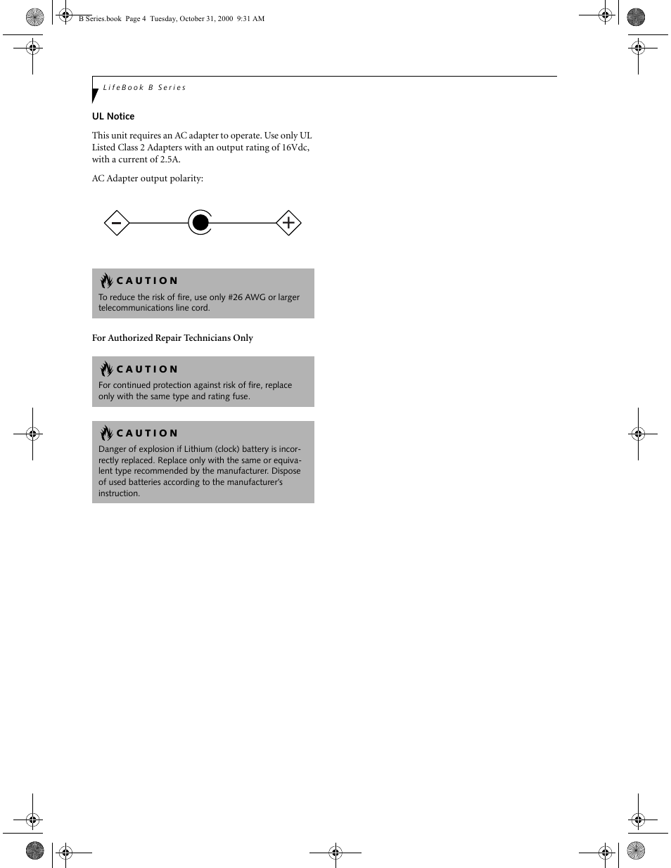 FUJITSU Laptop User Manual | Page 4 / 96