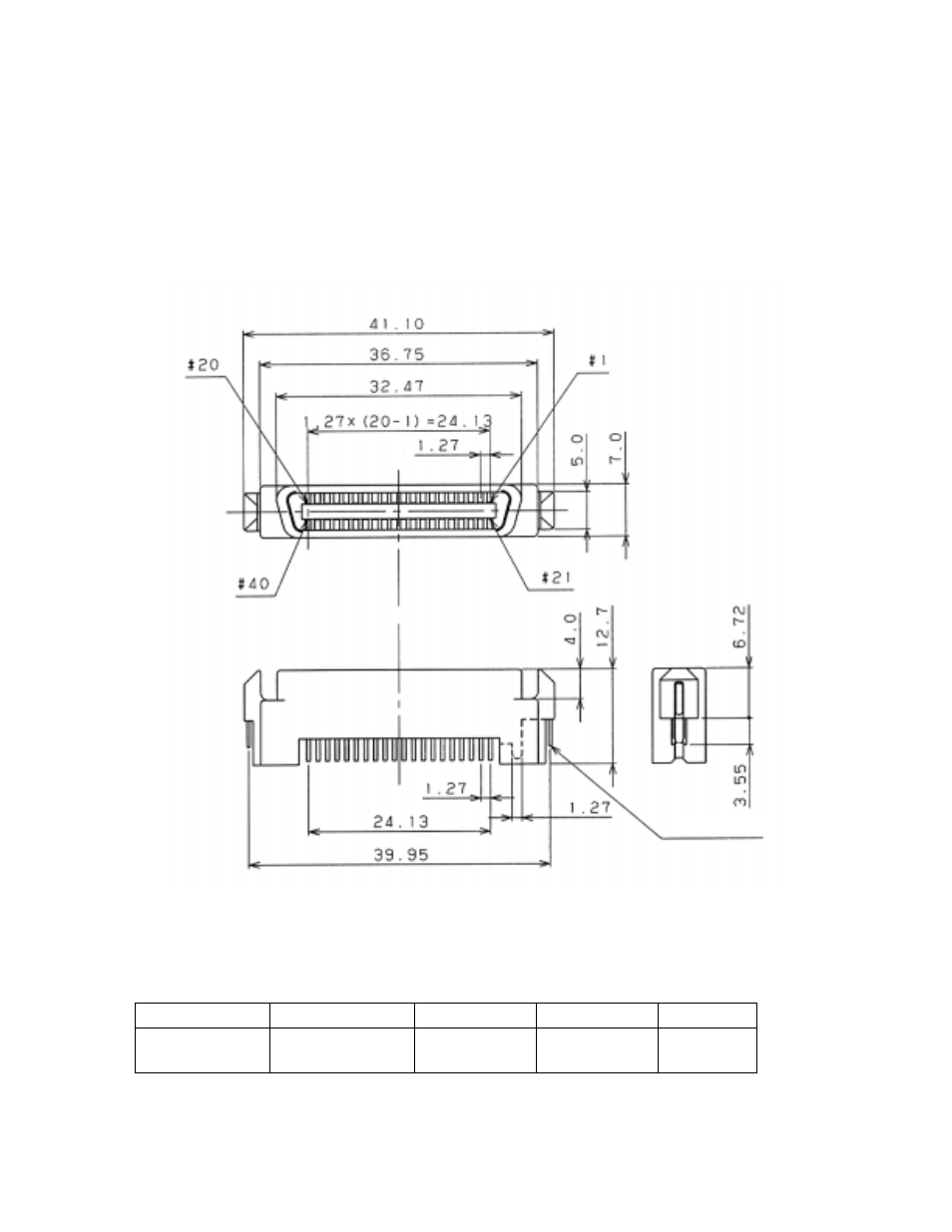 2 interface connector, 3 recommended components for connection | FUJITSU MAG3091FC User Manual | Page 59 / 107