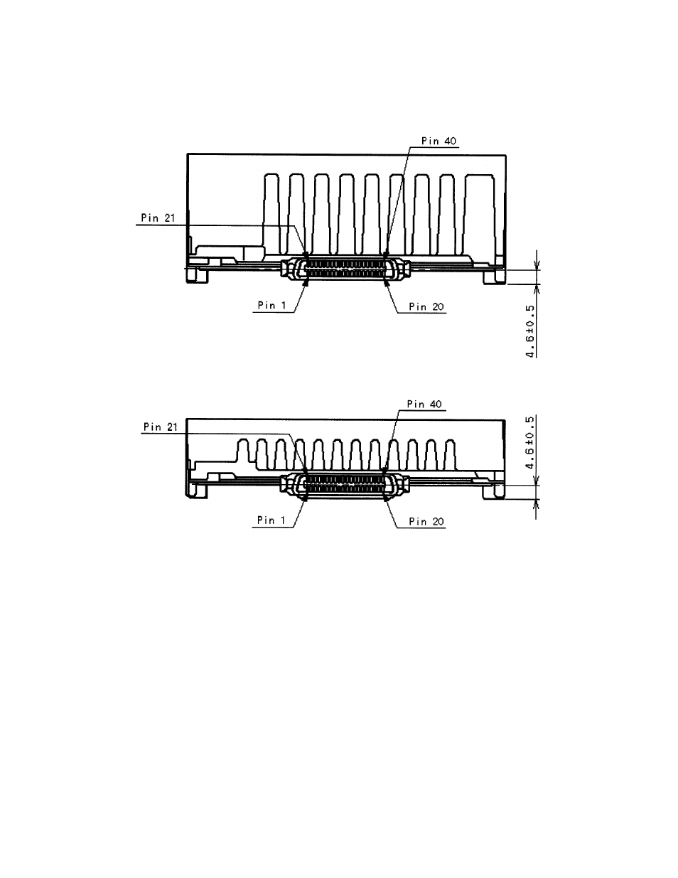 A.1 locations of connectors | FUJITSU MAG3091FC User Manual | Page 85 / 107