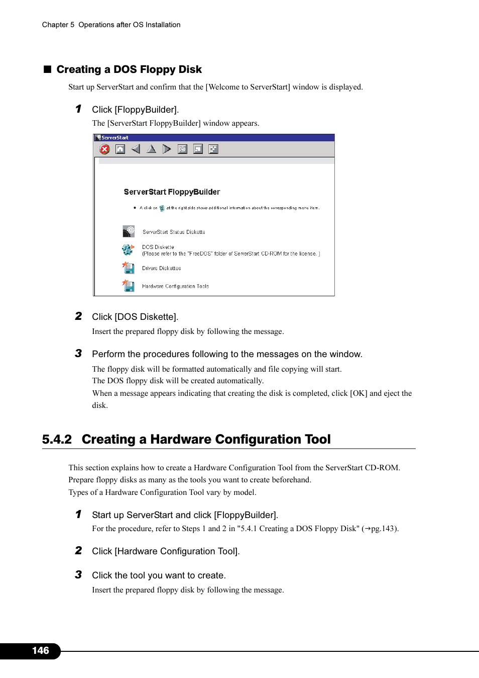 2 creating a hardware configuration tool | FUJITSU Primergy RX200 S2 User Manual | Page 146 / 307