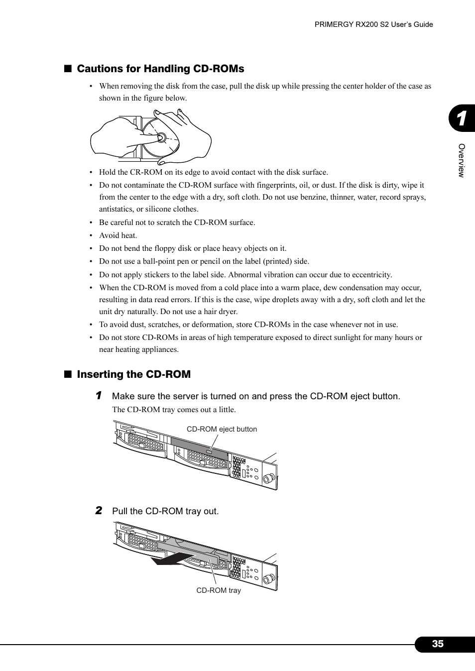 FUJITSU Primergy RX200 S2 User Manual | Page 35 / 307