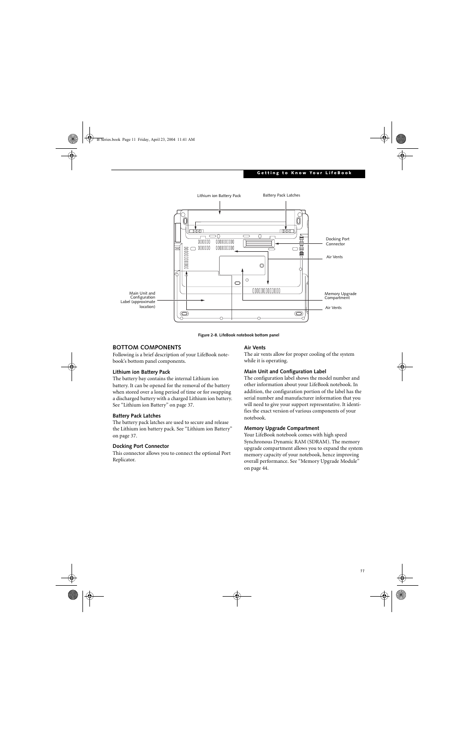 FUJITSU B3020D User Manual | Page 18 / 115